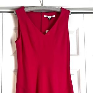 Flounce Hem Midi Dress